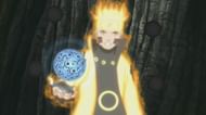 Naruto using a Magnet Release Rasengan (Image via Pierrot)